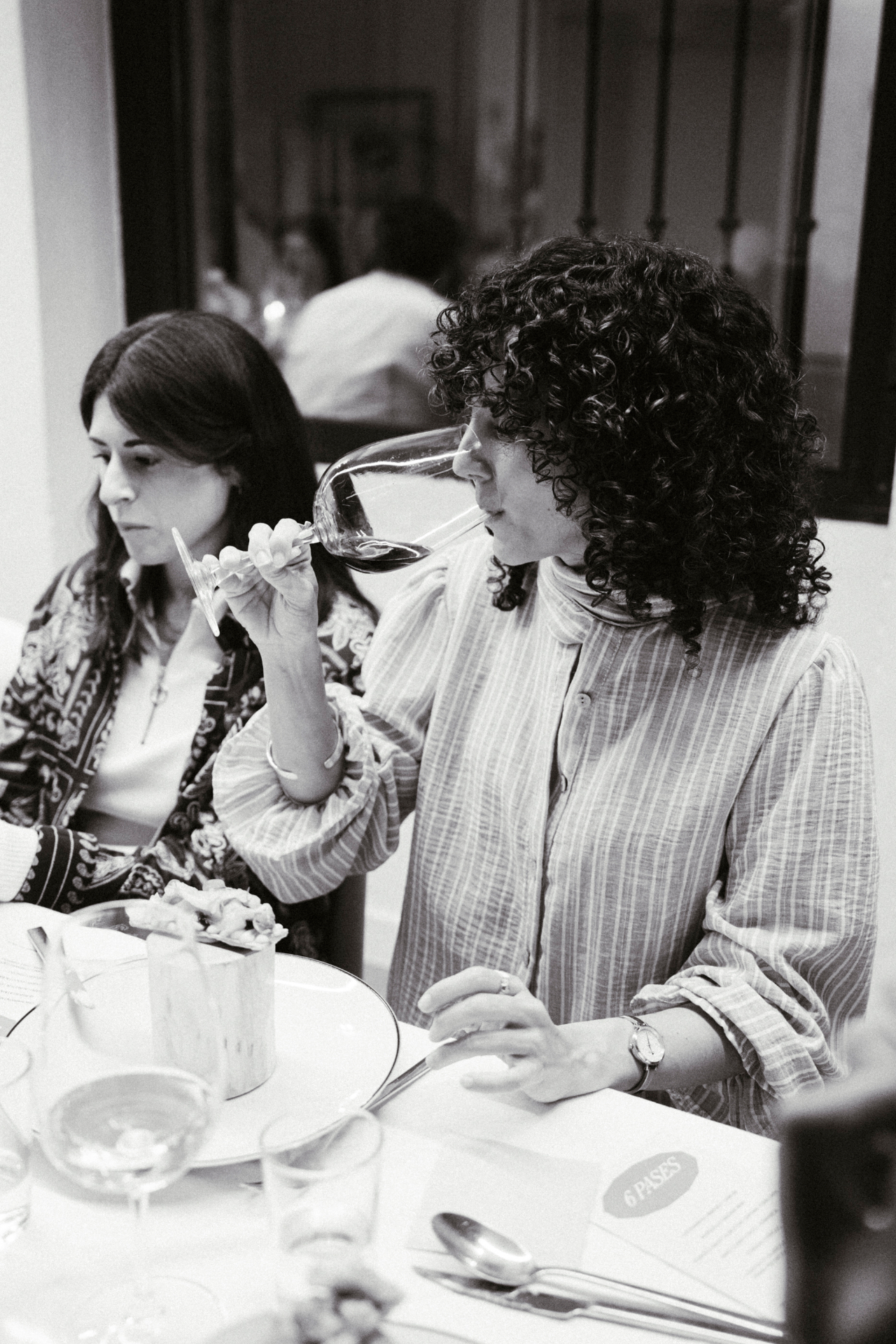 Maridaje de vinos en un menú degustación por Rafael Casamayor
